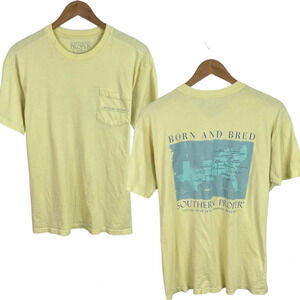 TS608 Mens Southern Proper Combed Cotton Pocket T Shirt S